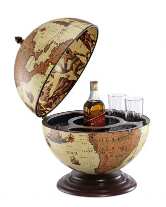 Mappamondo Bar Da  Tavolo "Nettuno Safari"