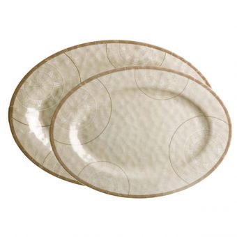 Piatti Melamina Portata Ovali, Collezione
  Bali