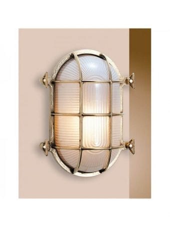 Lampada In Ottone Applique Tartaruga
  Ovale