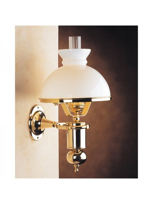 Lampada In Ottone Applique Port Frejus