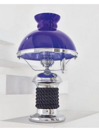 Lampada In Ottone Da Tavolo Porto Conte