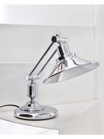 Porto Maurizio Lampada In Ottone Cromato