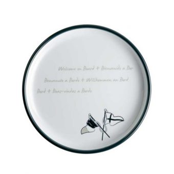 Piatto Melamina Dessert Antiscivolo,
  Collezione Welcome On Board