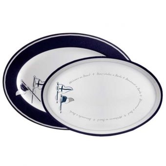 Piatti Melamina Portata Ovali, Collezione
  Welcome On Board