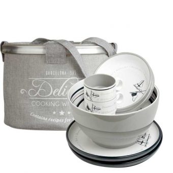 Welcome Pack Stoviglie - 15 Pezzi,
  Collezione Welcome On Board