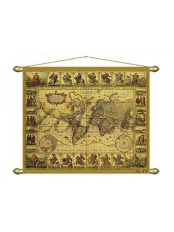 Mappa Anticata Con Illustrazioni