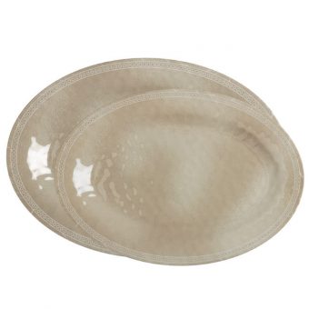 Piatti Melamina Portata Ovali, Collezione
Harmony - Sand