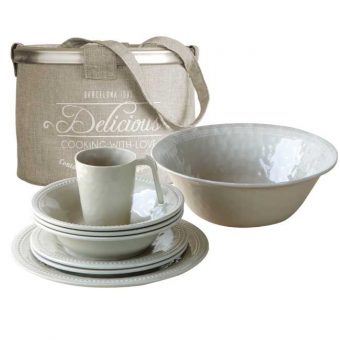 Set Stoviglie 4 Persone, Collezione
  Harmony - Sand