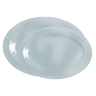Piatti Melamina Portata Ovali, Collezione
  Harmony - Silver