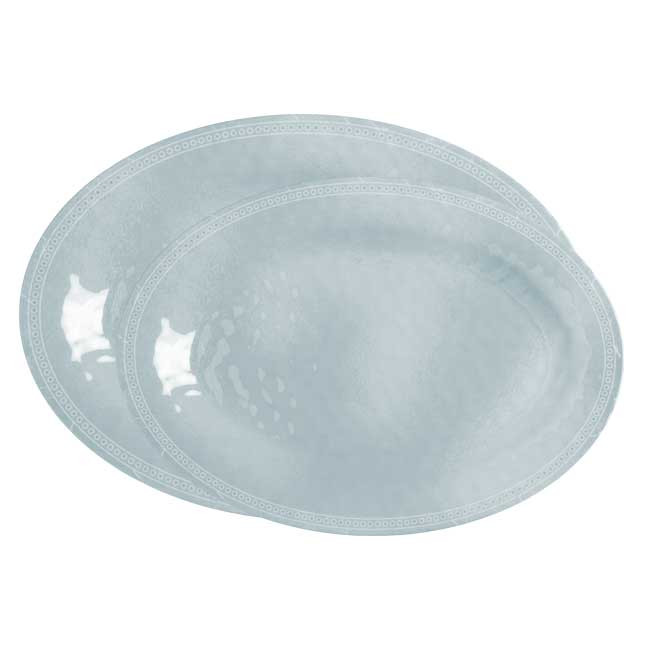 Piatti Melamina Portata Ovali, Collezione
Harmony - Silver
