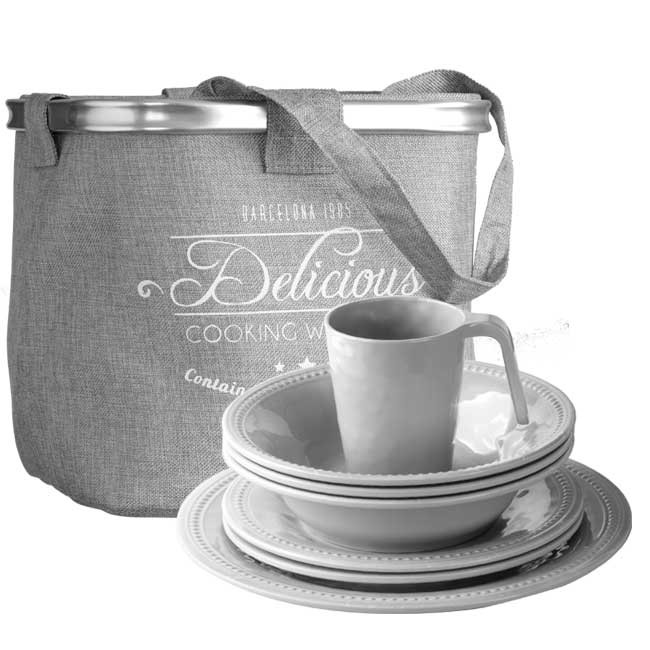 Set Stoviglie 6 Persone, Collezione
Harmony - Silver