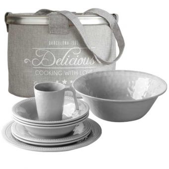 Set Stoviglie 4 Persone, Collezione
  Harmony - Silver