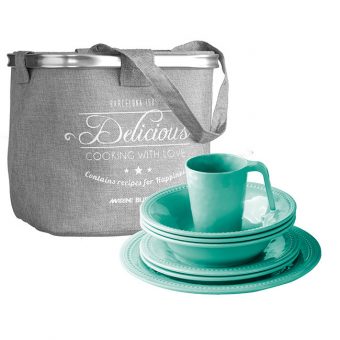 Pack Stoviglie 6 Persone Collezione
  Harmony - Acqua