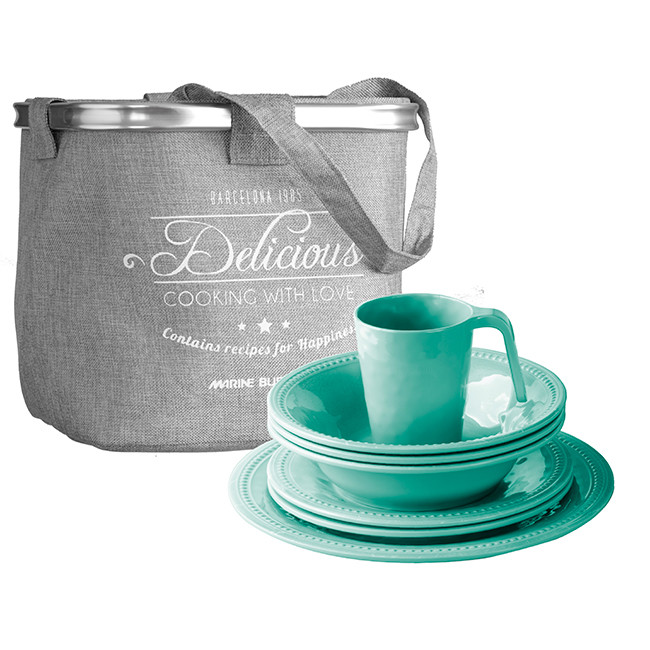 Pack Stoviglie 6 Persone Collezione
Harmony - Acqua