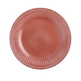 Piatto Melamina Piano Collezione Serenity
  - Coral