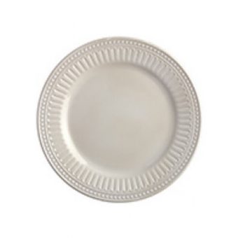 Piatto Piano- Bone, Collezione Serenity