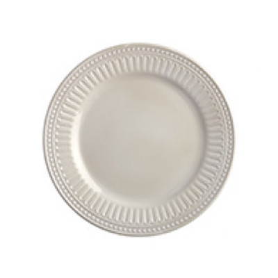 Piatto Piano- Bone, Collezione Serenity