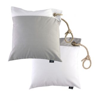 Cuscino Antivento + Imbottitura
  Waterproof – Grigio, 2 Pc