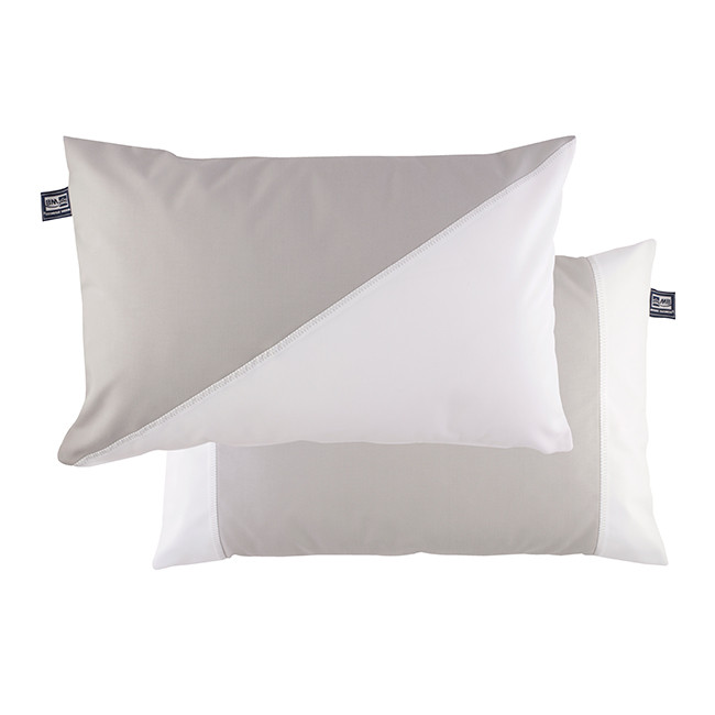 Cuscino + Imbottitura Waterproof –
Grigio, 2 Pc