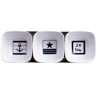 Set Aperitivo Melamina, Collezione Sea
  Lovers