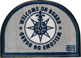Tappetino Antiscivolo Blu, Collezione
  Welcome On Board