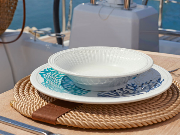Piatto Melamina Dessert, Collezione
Harmony - Mare - immagine 3