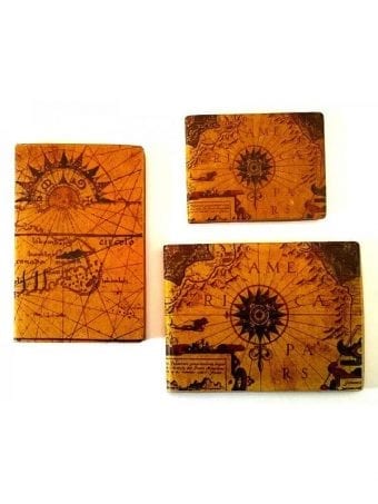 Set 2 Rubriche + Piccolo Quaderno In
  Cuoio