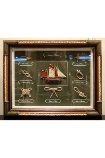 Quadro Nodi Con Mezzo Scafo E Vele