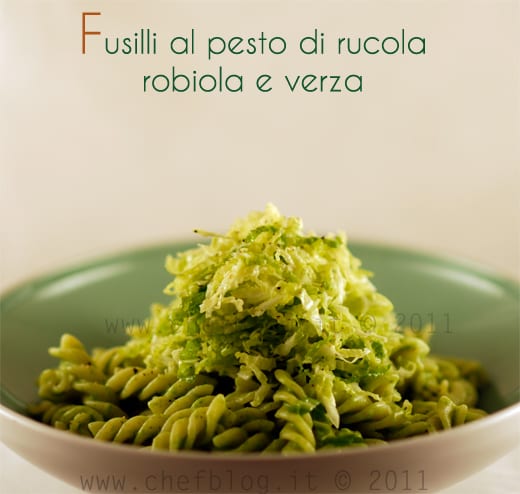 fusilli-pesto-rucole-e-verza
