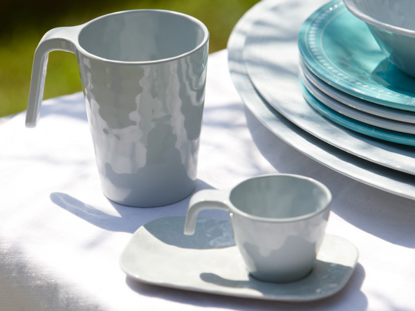 Tazza Mug Melamina, Collezione Harmony -
Silver - immagine 2