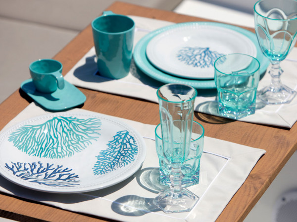 Piatto Melamina Dessert, Collezione
Harmony - Mare - immagine 2