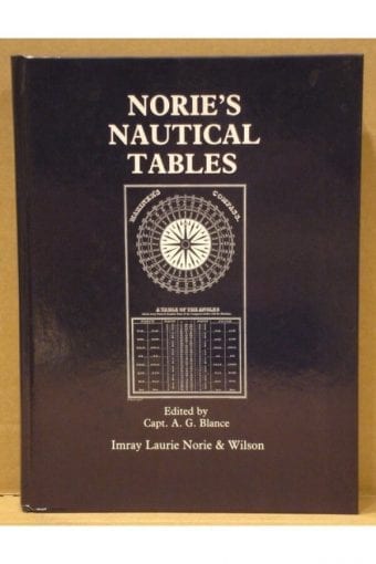 Libro "Norie'S Nautical Tables"