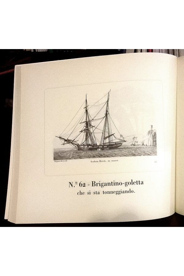 Libro "Collezione Di Tutte Le Specie
Di Navi Militari E Di Bastimenti Mercantili" - immagine 4