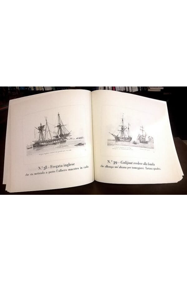 Libro "Collezione Di Tutte Le Specie
Di Navi Militari E Di Bastimenti Mercantili" - immagine 2