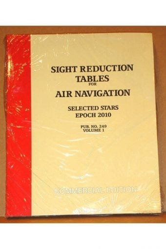 Libro "Sight Reduction Tables For
  Air Navigation"