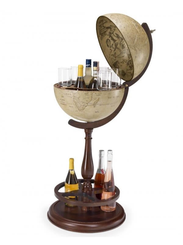 Mappamondo Bar Da Terra “Mercurio”