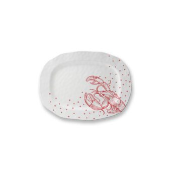 Piatto Da Porta Ovale Irregolare – Homard
  Rouge