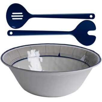 Insalatiera Melamina Con Mestoli Pacific