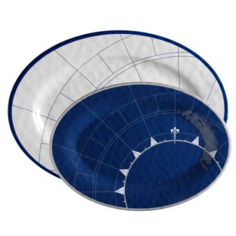 Piatti Melamina Portata Ovali Pacific, 2
  Pc