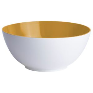 CIOTOLA MELAMINA SINGOLA SUMMER – MUSTARD, 6 PC.