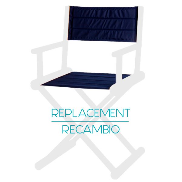 Tessuto ricambio poltrona - Blu Navy